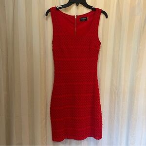 Red Zig Zag Dress
